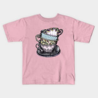 Teacups Kids T-Shirt